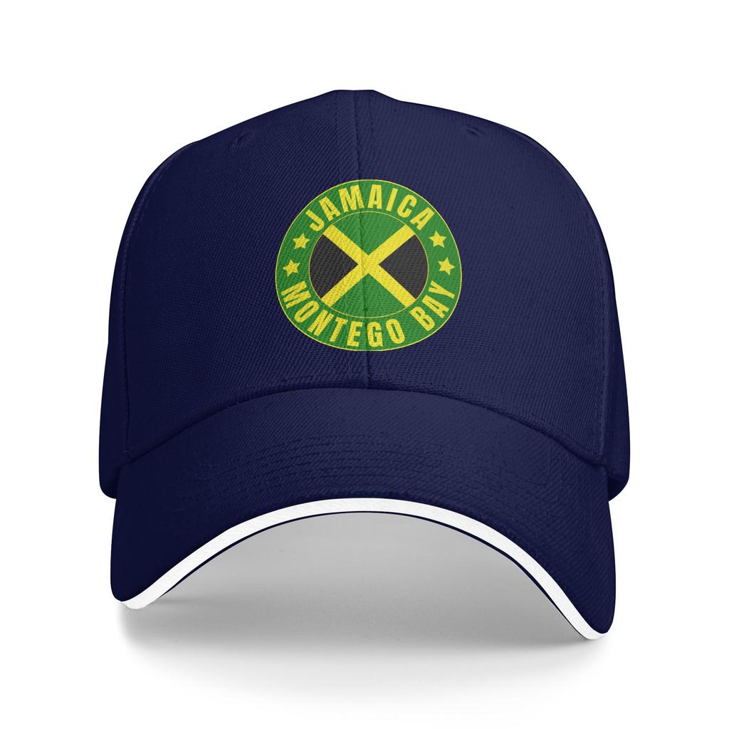 Jamaica Montego Bay Sun Baseball Cap  Summer Street Style Trucker Hat For Female Male Outdoor Sport Snapback Cap