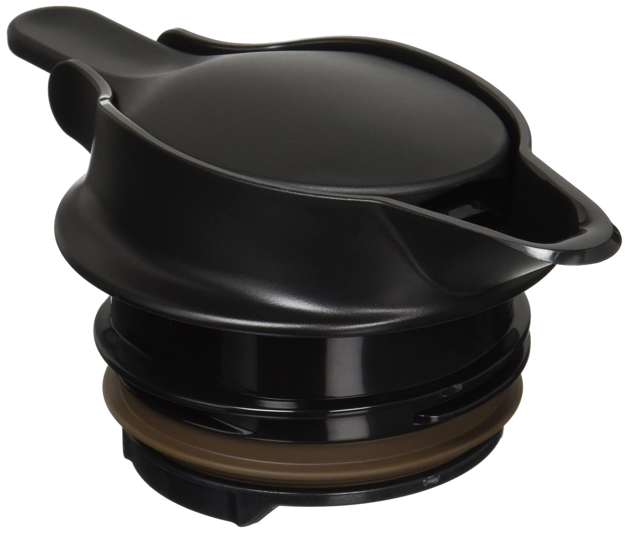 

Thermos Replacement Stainless Steel Pot Inner Stopper with Gasket Stainless Black Parts TTB, Set, (SBK)