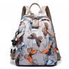 Summer new light backpack women's print casual anti-theft backpack large capacity travel bag backpack