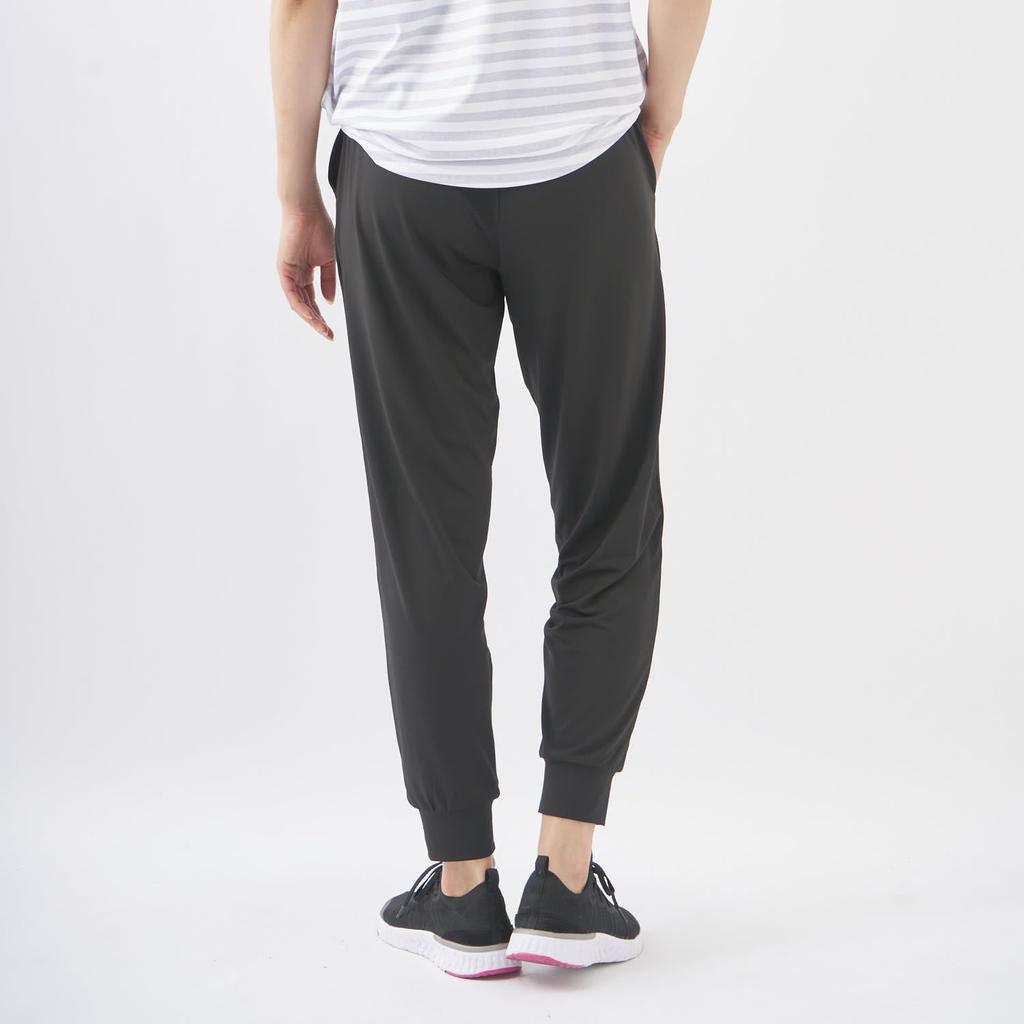 Yoga Loose Cool To the UV Protection Rate of or 324683 BK [FILA] Women's Pants, Amphibious, Pants, 9/10th Length, Touch, 90% More,