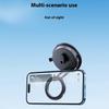 Foldable Magnetic Car Phone Holder Double Center Phone Bracekt Adjustable Vacuum Suctions Cup Upgrades for Most Smartpho