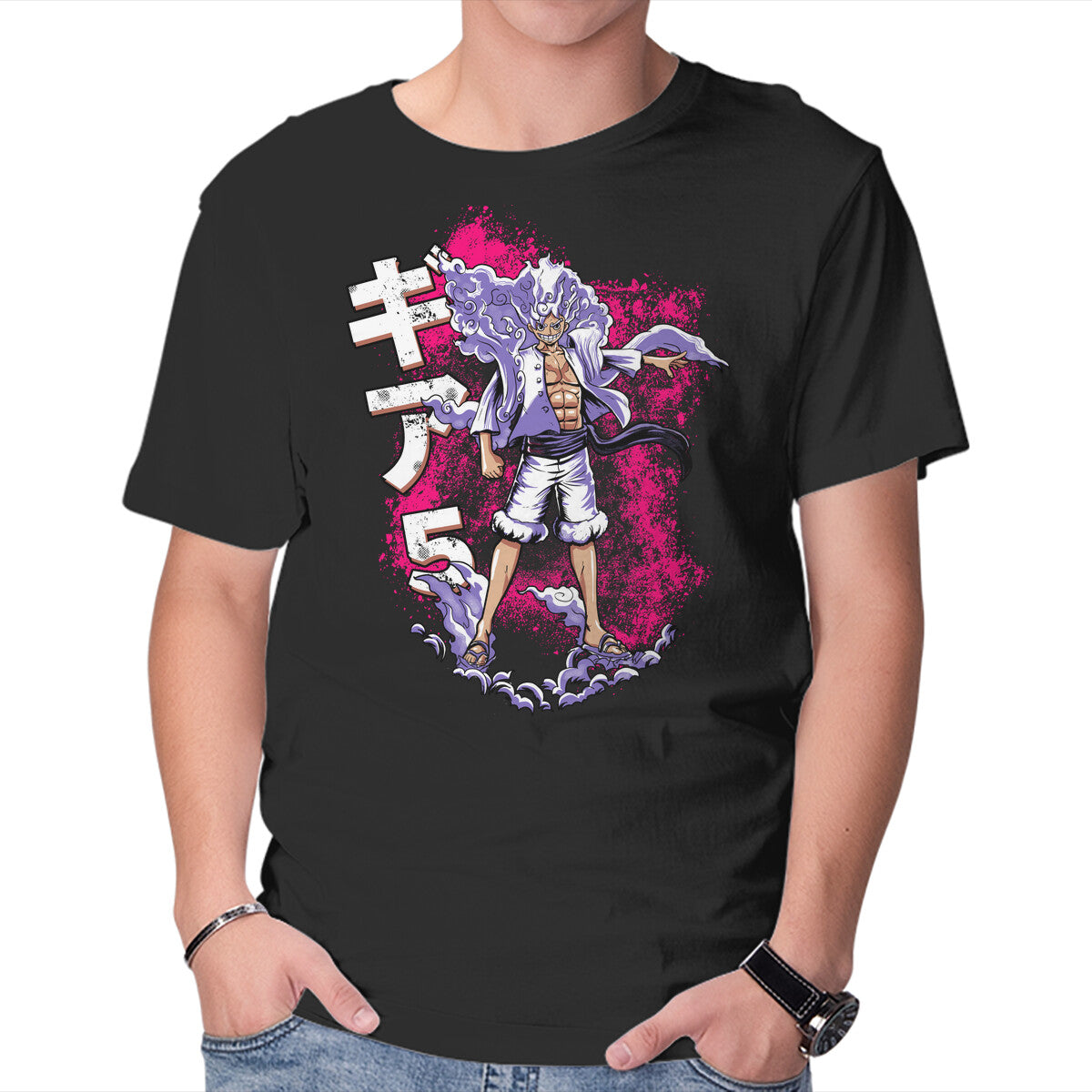 Unisex Crew Neck T-Shirt The Ultimate King Of Pirates Graphic Short Sleeve Casual Tee XXL