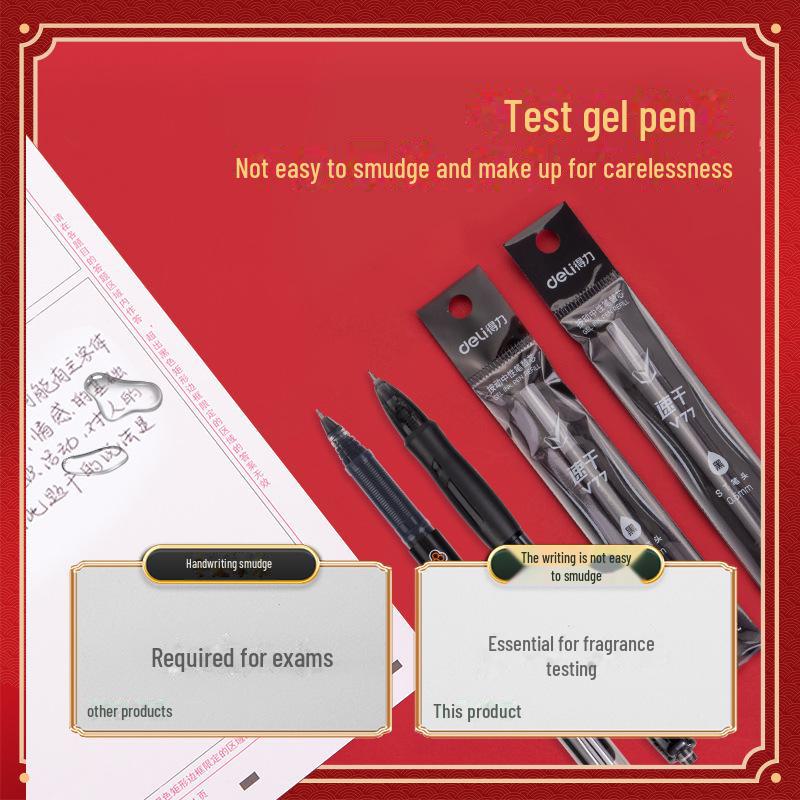 Exam Stationery Set: 2B Pencils & Pens for High School, College, and Career Tests