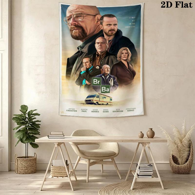 Bad Aesthetic Wall Tapestry Tapestry Fashion Print Wallmounted Homestay Soft Decoration Tapestry Atmospheric Background Cloth Home Decor