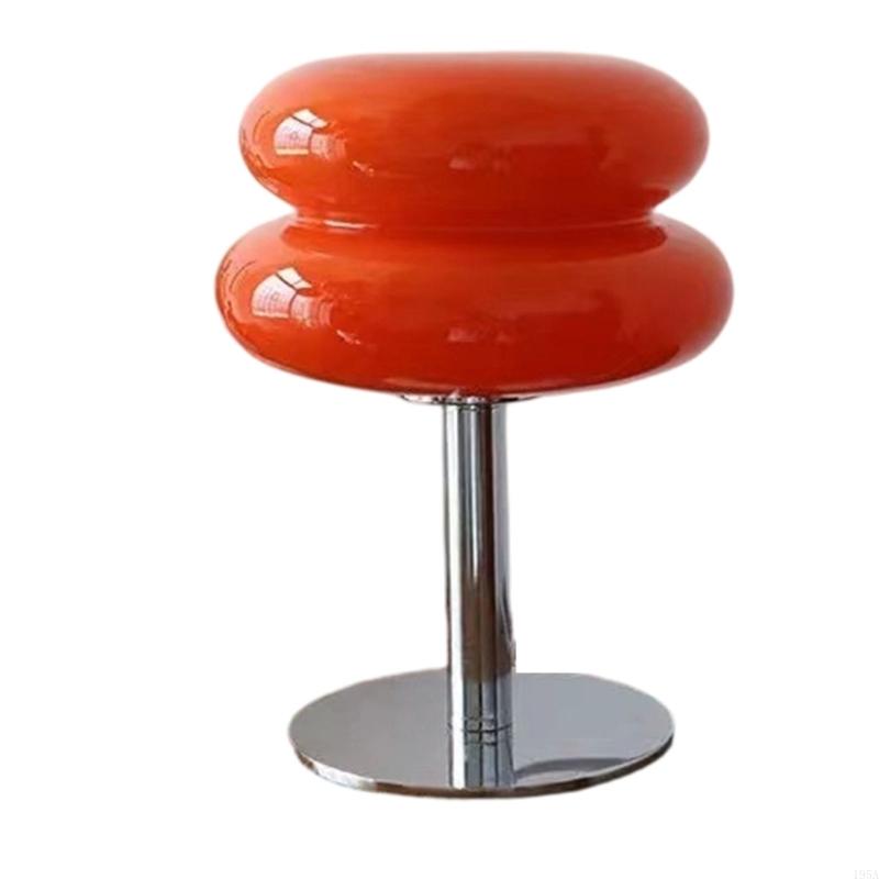 USB Powered Adjustable Brightness Glass Mushroom Night Light Nordic Style Desk Lamps for Living Room Bedroom Decor