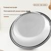 Jiwanggu 201 Stainless Steel Round Serving Plate