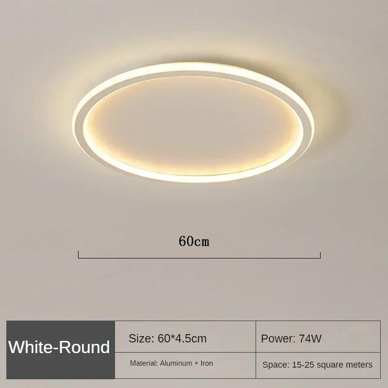 Xiaomi DINDALLED Modern LED Ceiling Light with Remote, Round Chandelier for Living Room Bedroom, Dimmable Warm White/Daylight Lighting