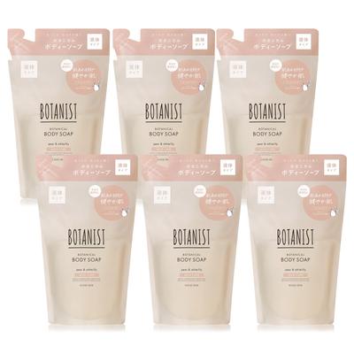 BOTANIST Body Soap Refill Set Mild Care (6 Pieces) -