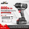 Nanwei 800N Heavy-Duty Electric Brushless Impact Wrench with Lithium Battery