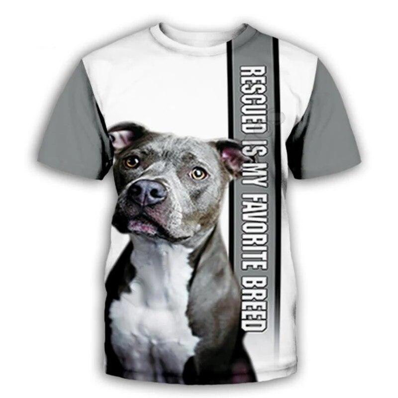 Unisex Pet Dog 3D Print T-Shirt For Men Clothing Summer Tops Short Sleeve Crewnack Fashion Casual Oversized Tees Shirt Camisetas