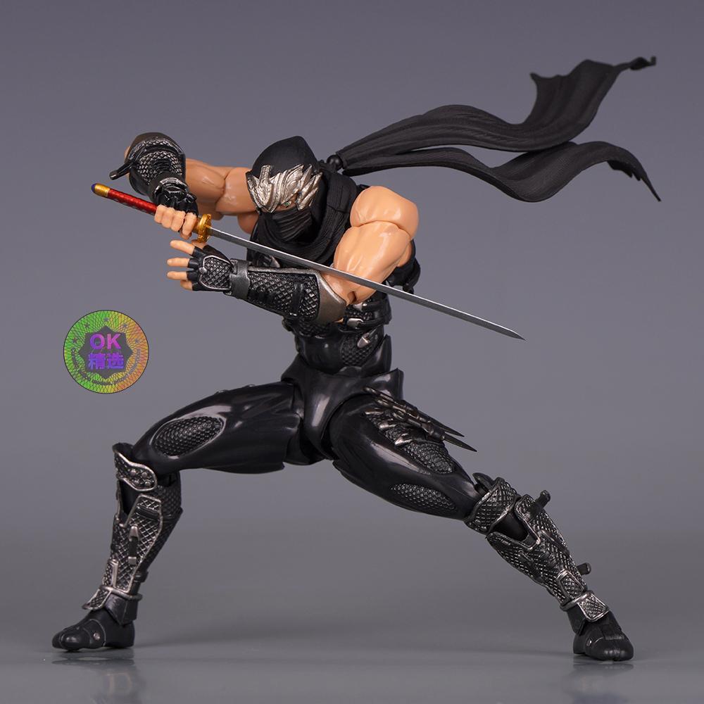 New Product Amazing Yamaguchi Ninja Gaiden Ryu Action Doll Pvc Model High Quality Collectible Toy Decoration Birthday Gifts