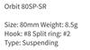 Zipbaits Orbit 80 SP SR Suspend Lure SR-316 (4905)
