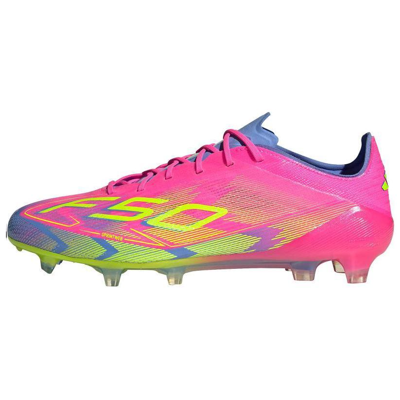 adidas F50 Elite FG Mystic Victory Pack Unisex Sneakers Lucid-Pink Lucid-Lemon Blue-Fusion IE1203