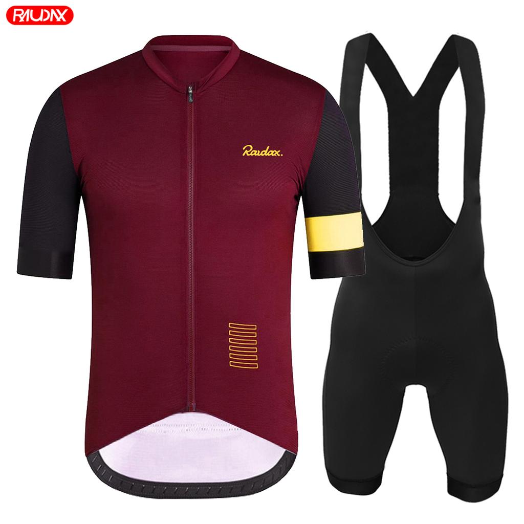 Raudax Youth Summer Cycling Clothing Sets Breathable Mountain Bike Cycling Clothes Ropa Ciclismo Verano Triathlon Suits