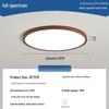 Pailide Ultra-thin Walnut Ceiling Lamp