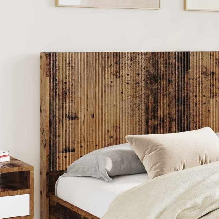 Maison Exclusive - Tête de lit Bois ancien Bois d'ingénierie