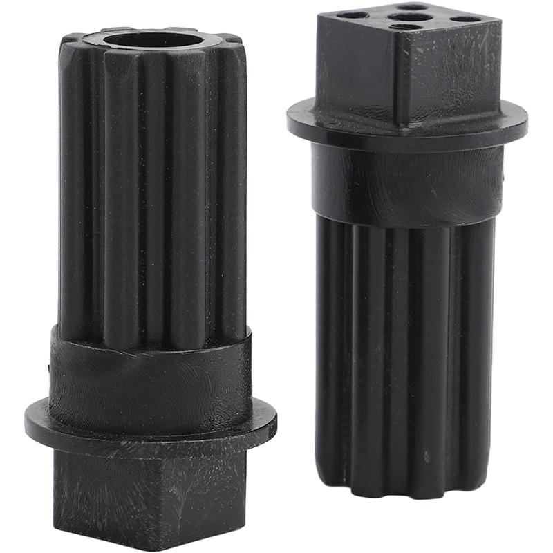 2 Pack Meat Grinder Screw Sleeve Meat Grinder Screw Liner Meat Grinder Screw Coupling Parts Plastic Material for Grinder