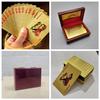 Gold Waterproof Playing Cards - Poker Deck for Parties and Games