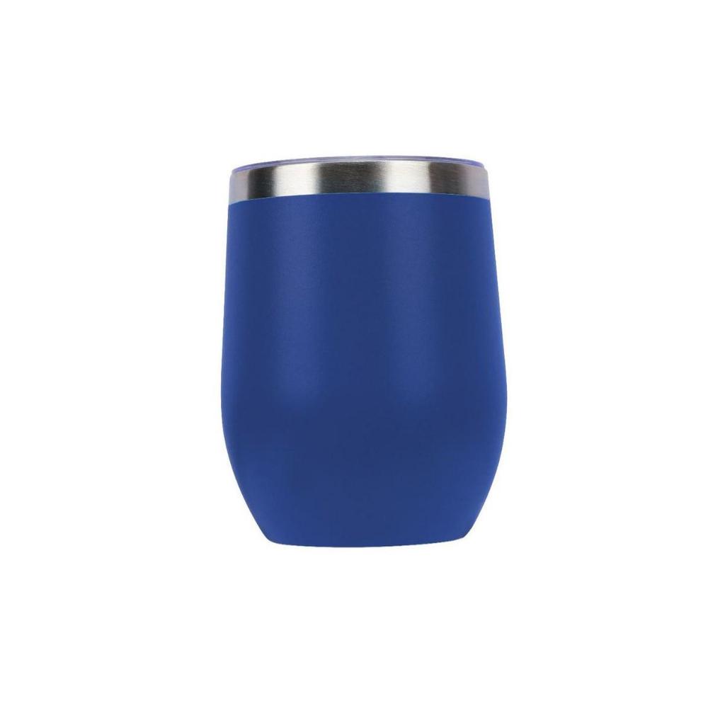 Portable Double-Layer 304 Stainless Steel Insulated Egg-Shaped Wine Glass – Stylish Red Outdoor Water Cup