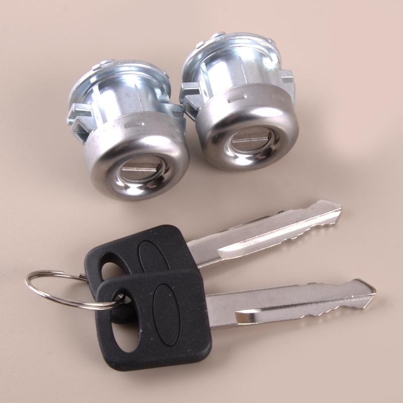 1 Set Door Lock Cylinder Key Fit for Ford F150 F250 Windstar Explorer Lincoln Mark LT Mercury 707624 703362 7C3Z1521990A 7012802