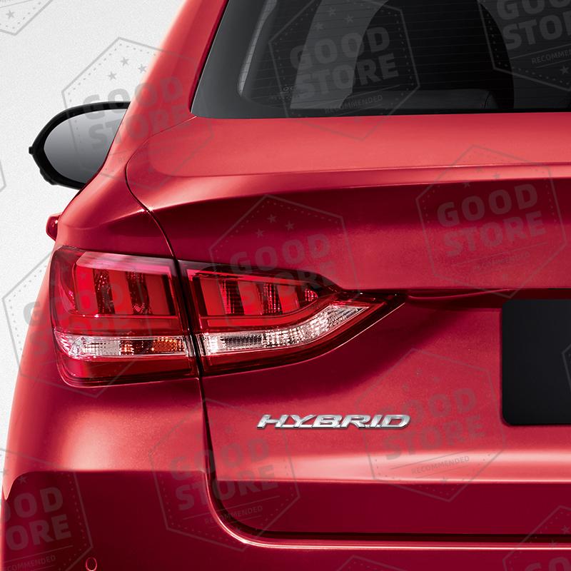 Metal Car Body HYBRID Badge 3D Rear Letter Emblem Trunk Sticker For Lexus RX350 NX200 RX450H RX450 ES300 IS300 LX470 LX570
