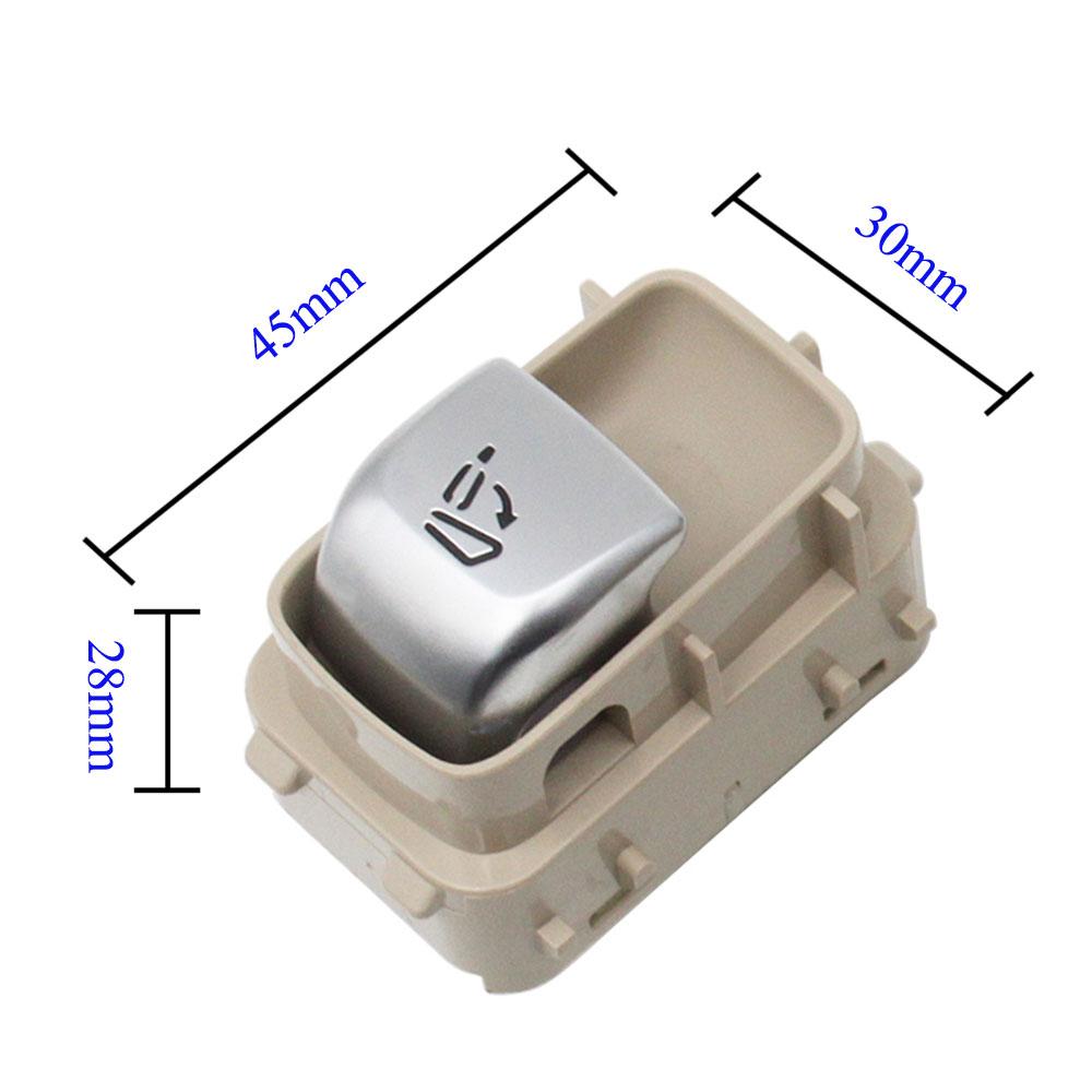 Black Beige Left Right Seat Adjustment Control Switch Button For Mercedes BENZ C GLC Class W205 W253 2015-2022