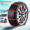 12/ 24PCS Anti-Skid Snow Cha for Car Motorcycles Winter and Bad Terrain Wheels Anti-slip Emergency Universal Lockout Artifact