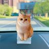 Dog Car Shaking Head Cat Funny Car Shaking Head Ornament Cute Car Shaking Head Dog  Car Interior