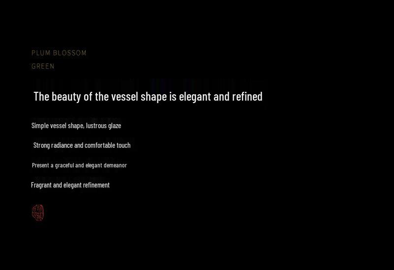 Guanlan Yue Celadon Four Beauties Tea Cup: Ceramic Shadow Carved Personal Tasting Cup