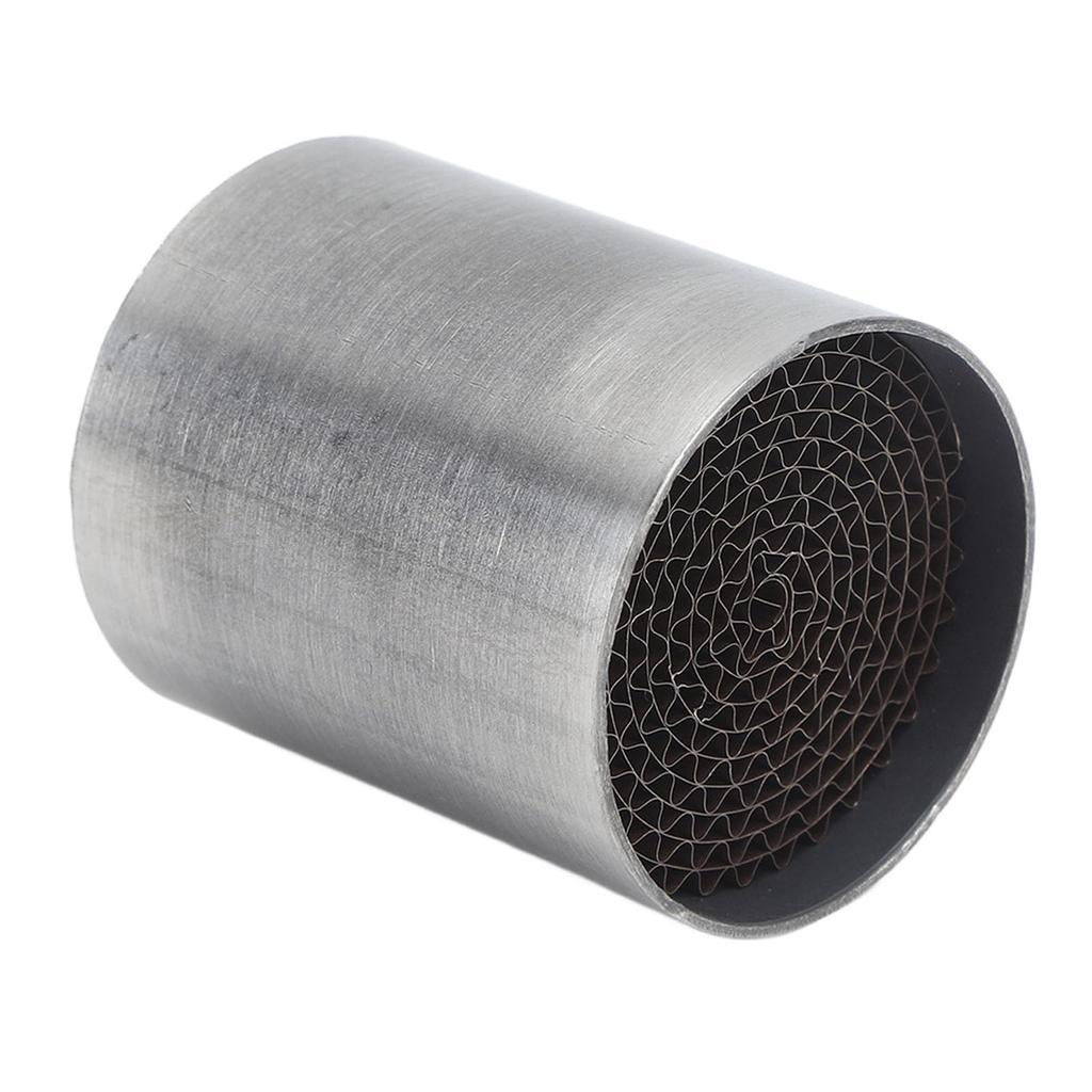 Exhaust Muffler Catalyst, Noise Reducing Removable Universal Exhaust Pipe Catalyst (42 X 50 Mm)