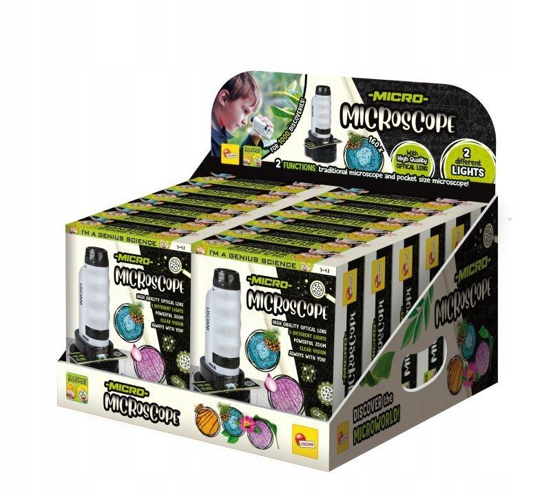 LISCIANI I"M A GENIUS MAŁY MIKROSKOP. 5557
