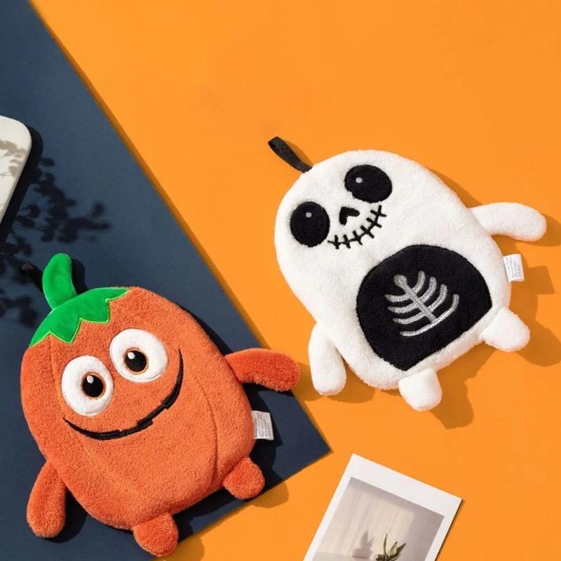 Hand Towel Halloween Hanging Thickened High-quality Coral Fluff Towel Absorb Water and Quick-drying Children s Towel