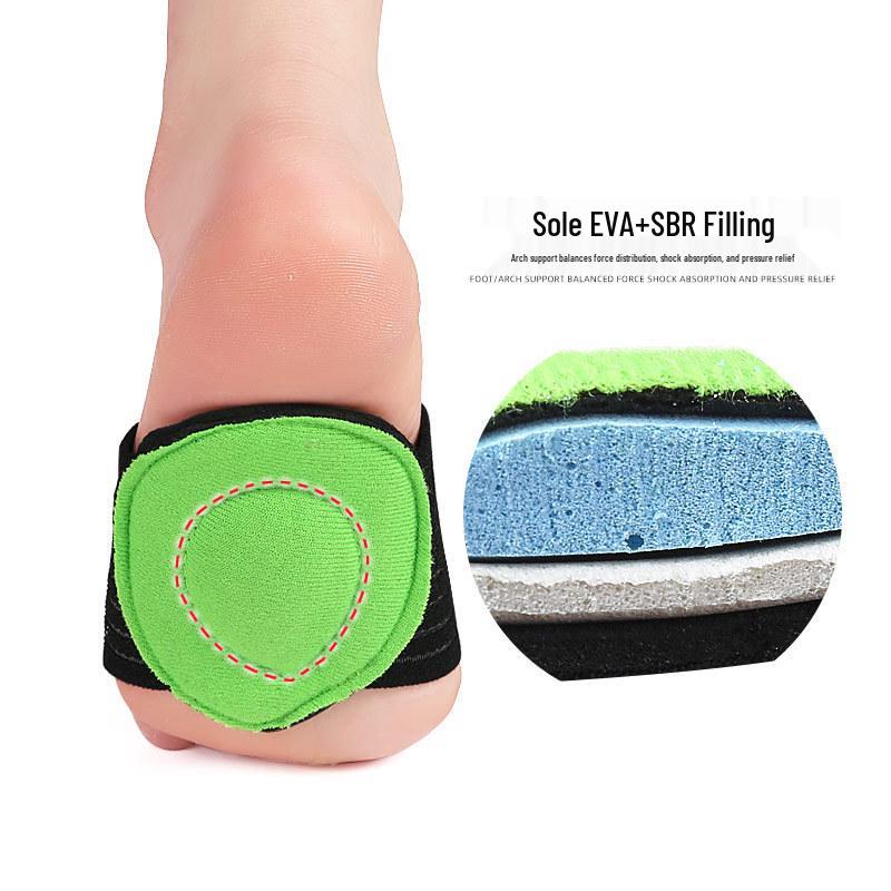 New Soft Shock-Absorbing Arch Support Pads for Men & Women - Thick, Flat, Forefoot Cushion for Sports and Foot Protection