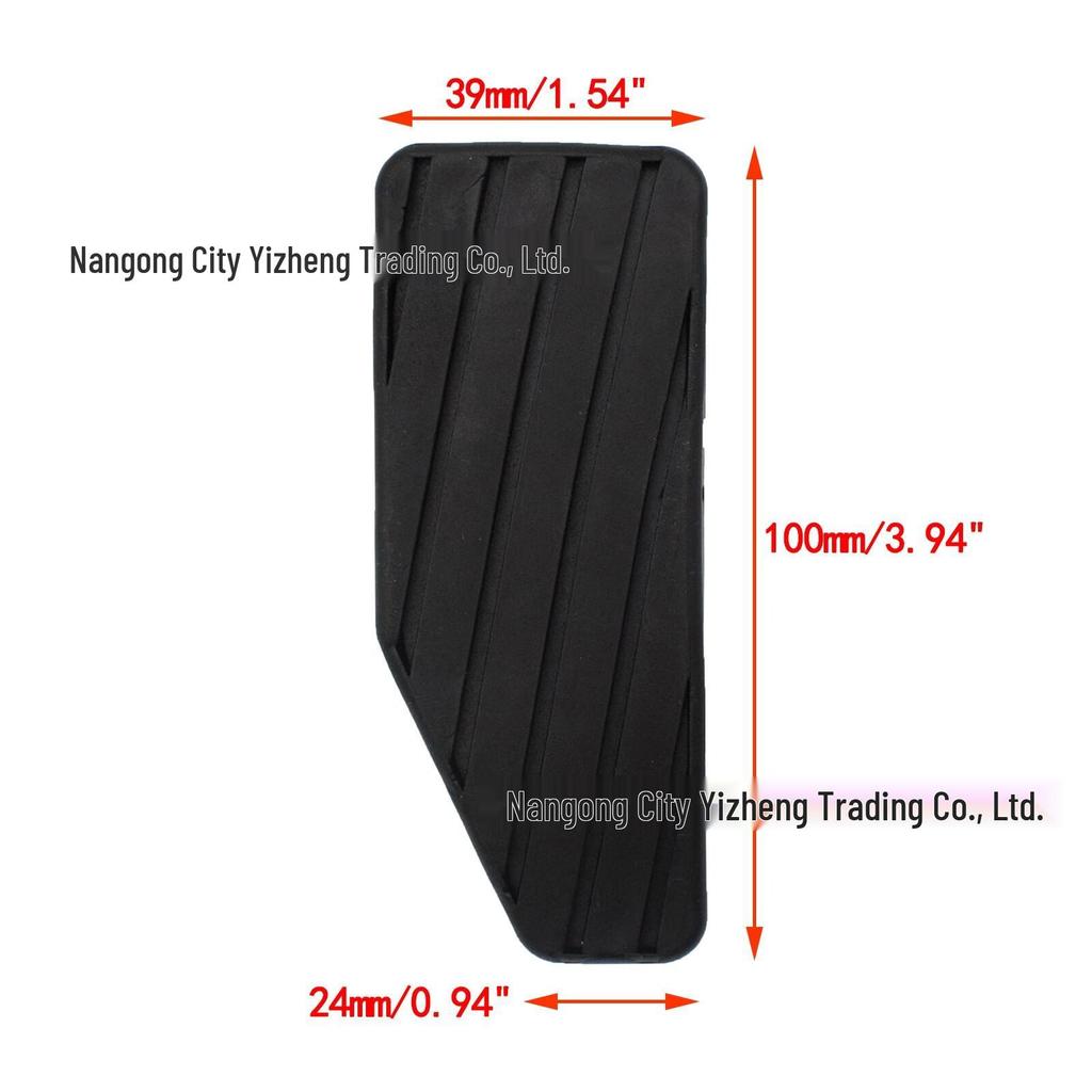 Suzuki Swift Anti-slip Pedal Rubber Mat for Accelerator, Clutch, and Brake (49451-60B00, 49751-79001)