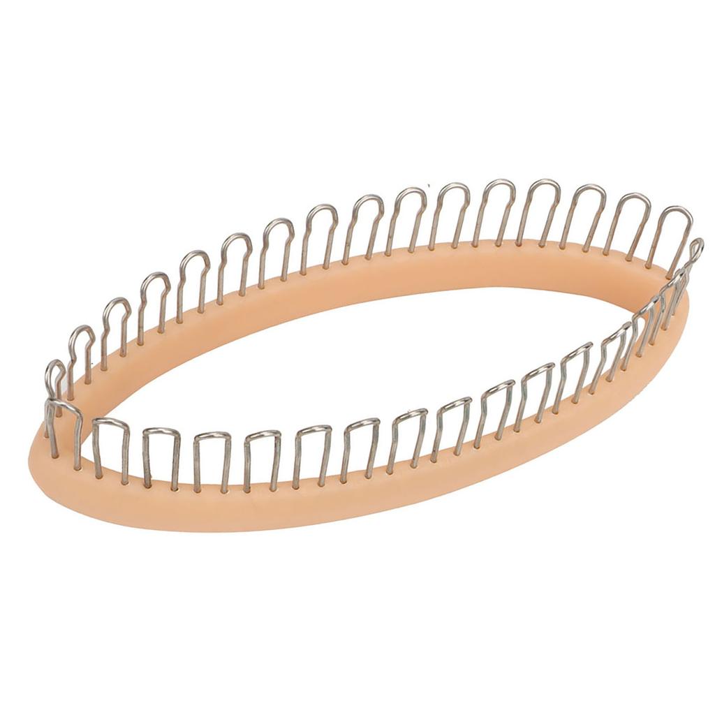 DIY Knitting Machine Socks Leg Warmers Weaver Crochet Ring Yarn Needle Knit Tools Random Color