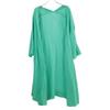 PLAIN PEOPLE Green linen gown coat coat 9 greenUsed