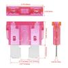 Heschen 25pcs Standard Fuse ATC-4 Auto Assorted Car Truck 4A Pink