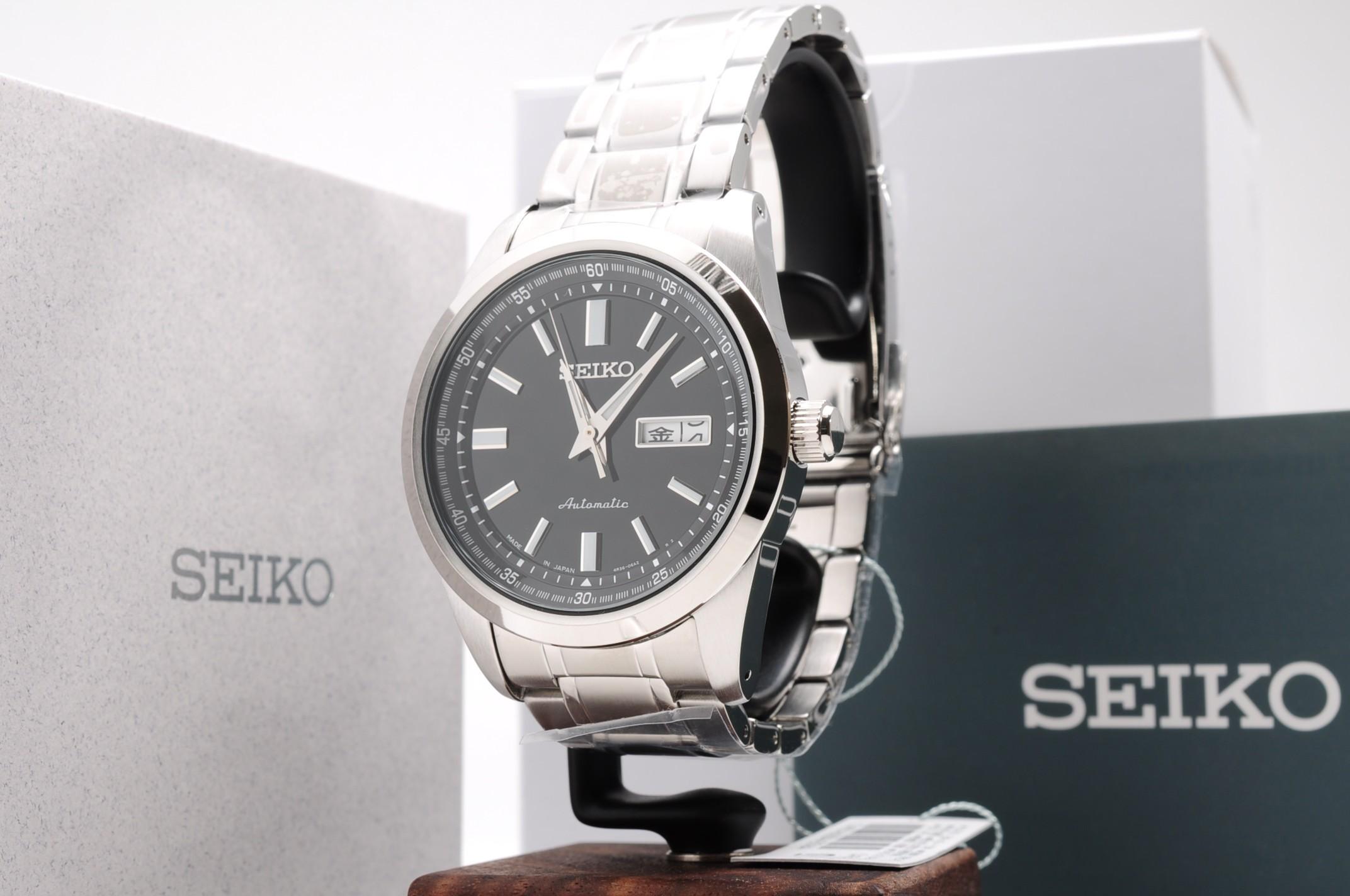

Seiko Mechanical SARV003 Автоматичний 4R36 Годинник з нержавіючої сталі Зроблено в Японії Новий
