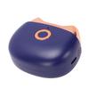 Mini Electric Nail Clipper Ultra Quiet LED Light Rechargeable Automatic Fingernail Cutter with Scraps Storag Blue