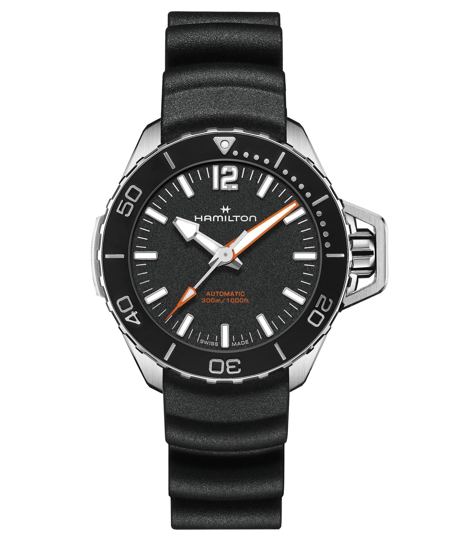 

HAMILTON Watch Genuine Warranty Khaki Navy Frogman Mechanical Automatic Winding H77455330 Unisex Imported [Hamilton] [Regular Product]