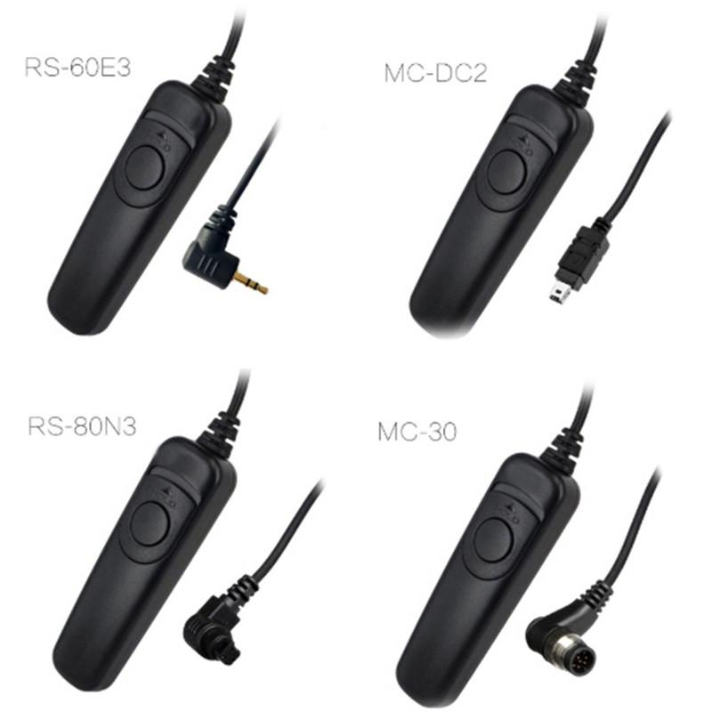 Nikon Canon İçin Rs-60E3/80N3/Dc2/Mc30 Uzaktan Kumandalı Deklanşör Kablosu