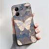 For ZTE Blade A54 Case Protective Soft Silicone Flower TPU Covers for ZTE BladeA54 4G Bumper For Blade A34 A 54 Phone Cases Bag