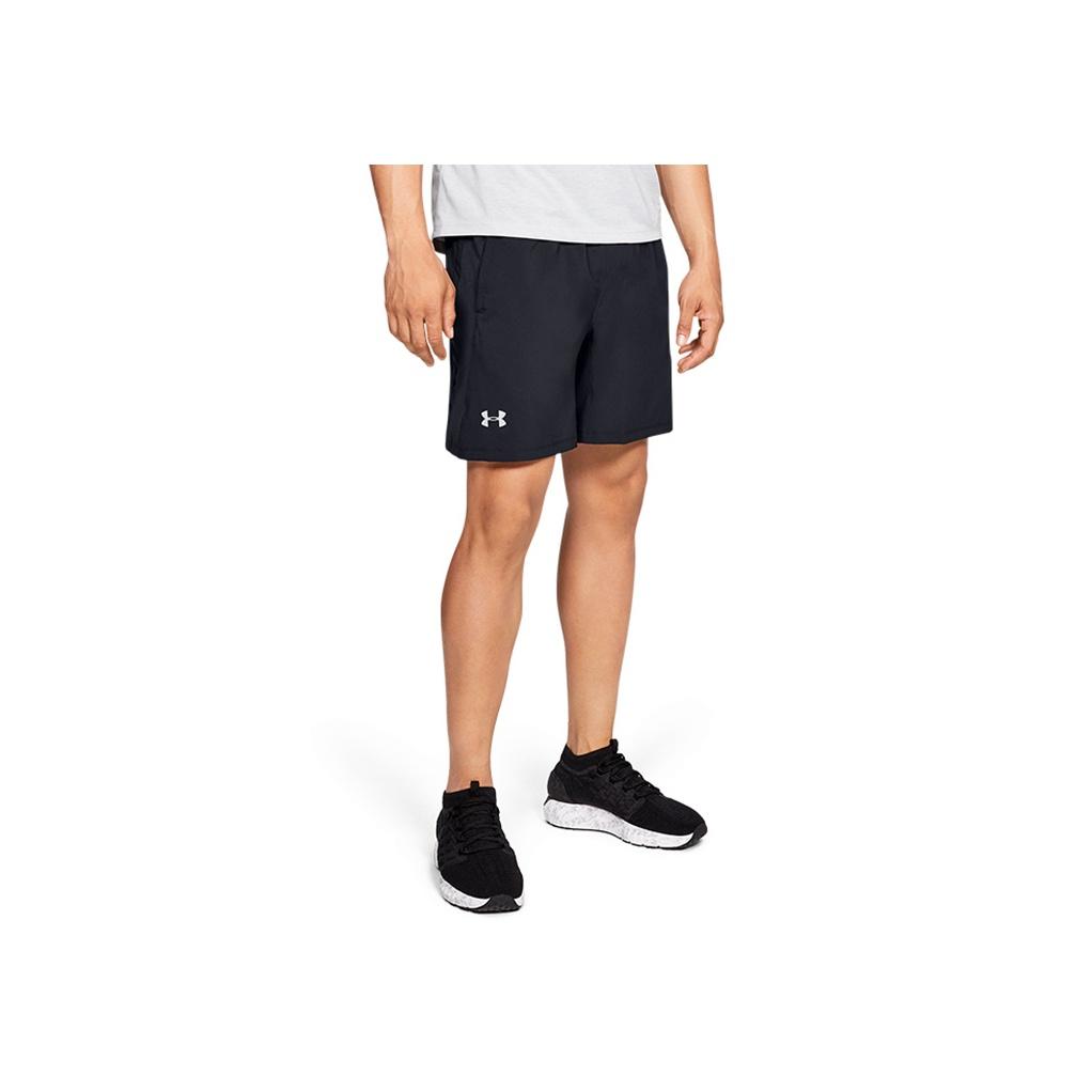 Under Armour 2-in-1 Running Shorts Men Bottoms Black 1326576-001