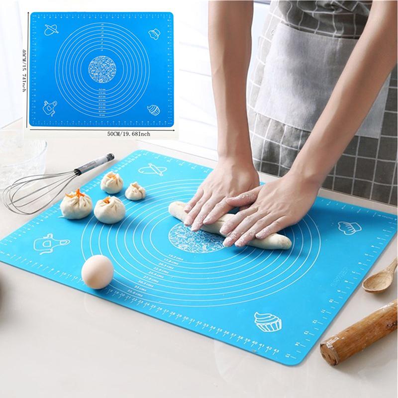 Buy 30X40Cm NonStick Silicone Baking Pad Kneading Dough Pad at