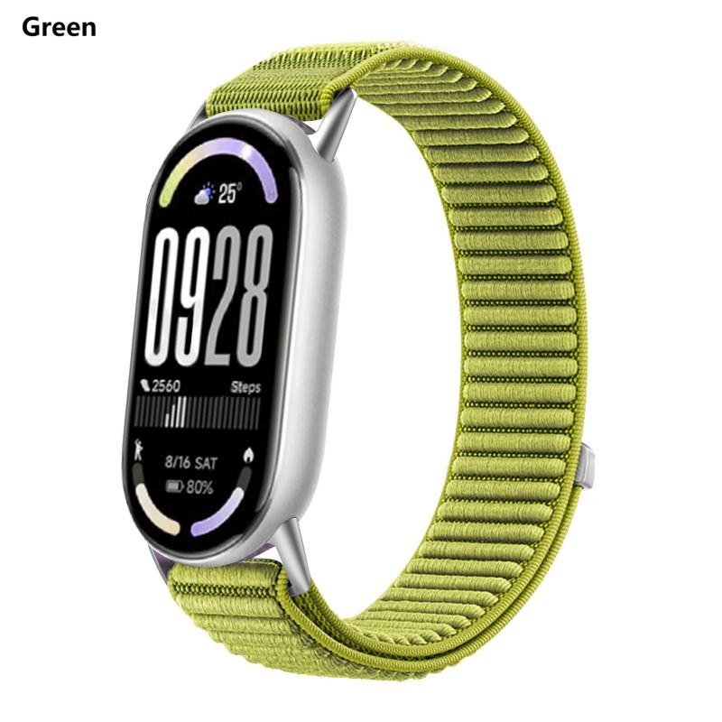Nylon Loop Strap For Xiaomi Mi Band 10 9 8 Replacement Wristband Bracelet For Xiaomi Mi Band 9/ 10 /8 NFC Watchband Accessories