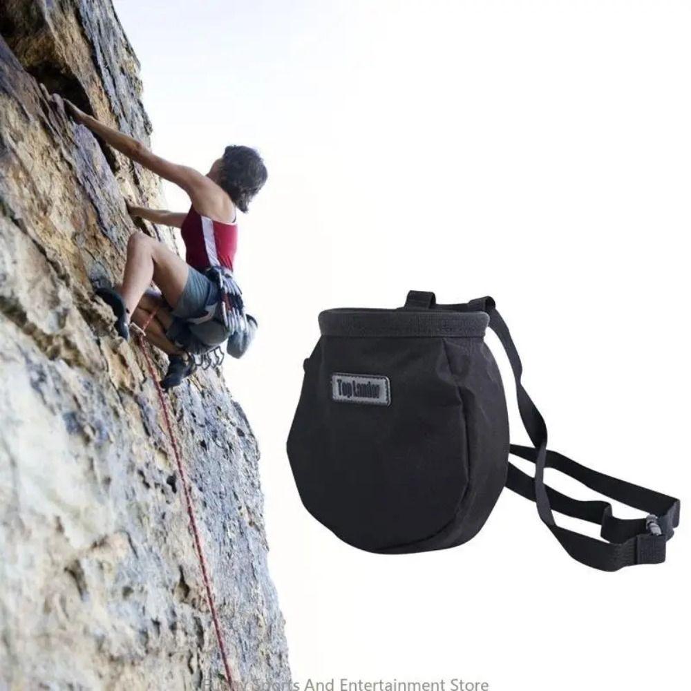 Zipper Pocket Magnesium Powder Bag Oxford Cloth Bouldering Magnesia Sack  Outdoor Sports
