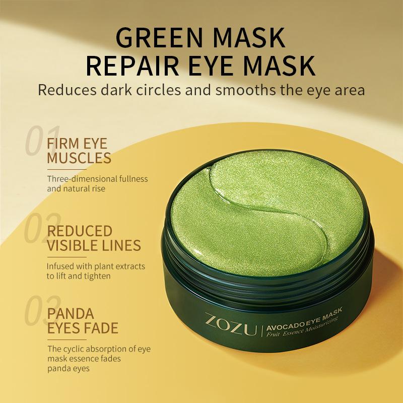 Soothing Under-Eye Gel Patches – Refreshing Eye Masks for Tired Eyes, Easy to Use & Gentle on Skin
