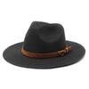 Wish Straw Hat Top Hat Women'S Outdoor Beach Sunscreen Sunshade Jazz Hat Cmn023