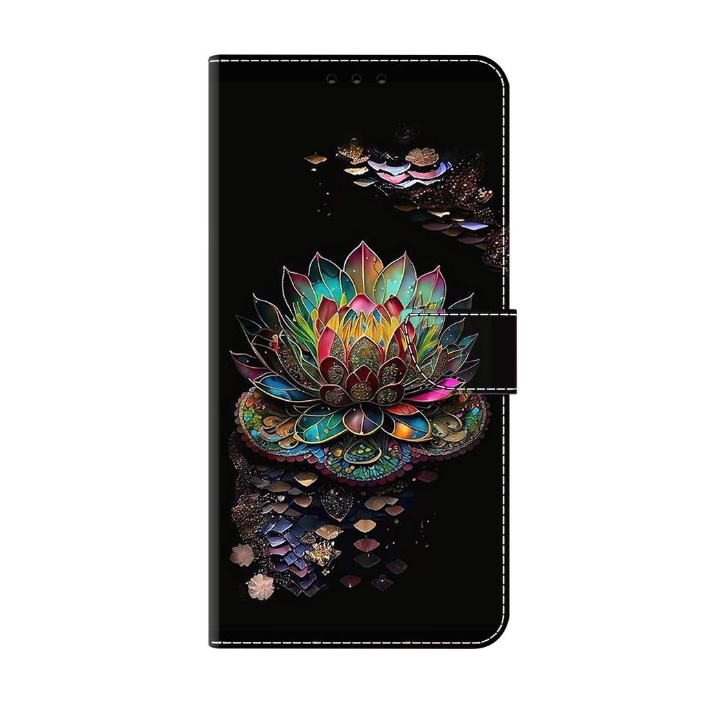 Etui na telefon Samsung Galaxy A55 A35 A34 A33 A32 A31 A16 3D Urocze Malowane Magnetyczne Skórzane Etui z Klapką i Uchwytem Portfel Etui na Telefon Komórkowy