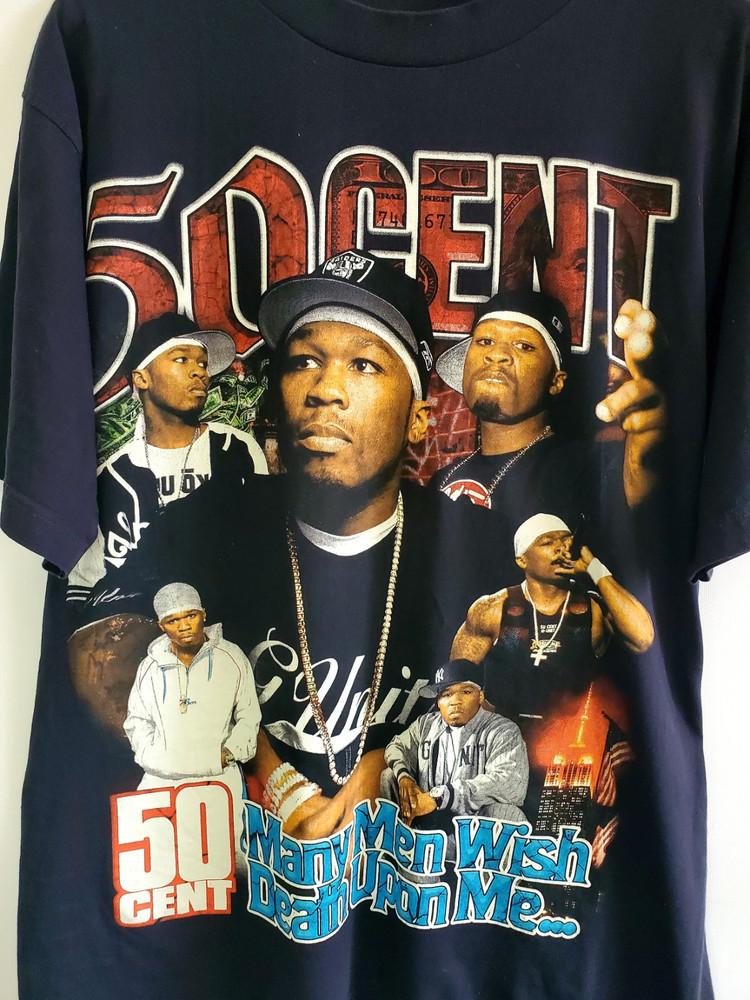 

Vintage 50 Cent shirt Unisex Cotton Full Size S to 5XL 1F2249 Unisex T-Shirt M